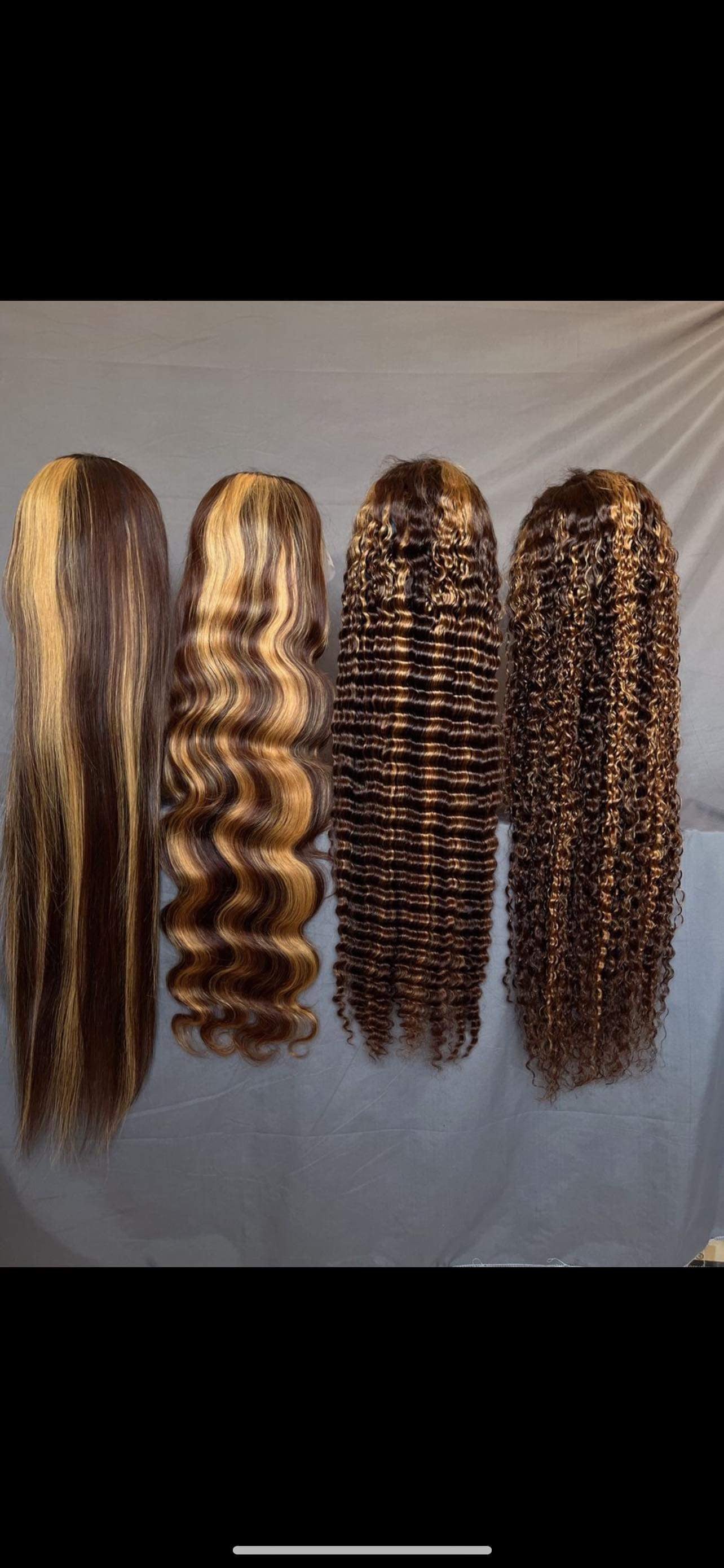 13*4 Highlighted Wig